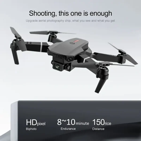 2024 Drone With Dual Camera, 2024 Newest Foldable Drone With App Control, FPV Live Video RC Quadcopter With 4K Camera For Adults Beginners Kids +2 Battery Halloween Christmas Gift - Image 2