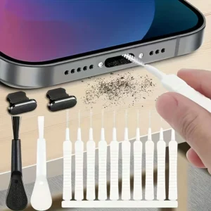 dust plug kit with cleaning brush