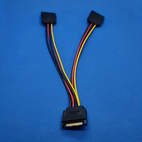 Dual SATA Power Adapter Cable