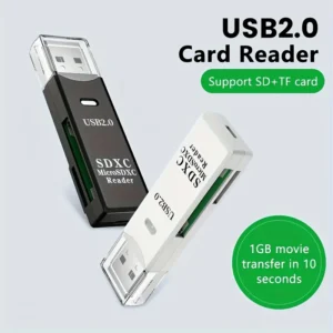 2in1 USB Card Reader